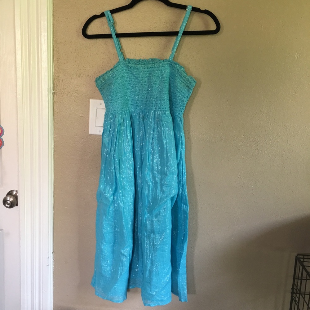 Blue Glitter Dress